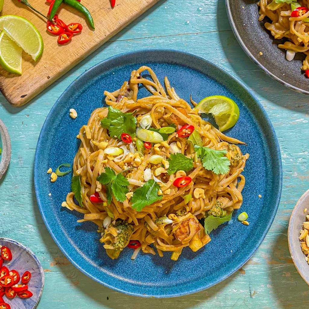 Tofu and Vegetable “Pad Thai” Style Noodles